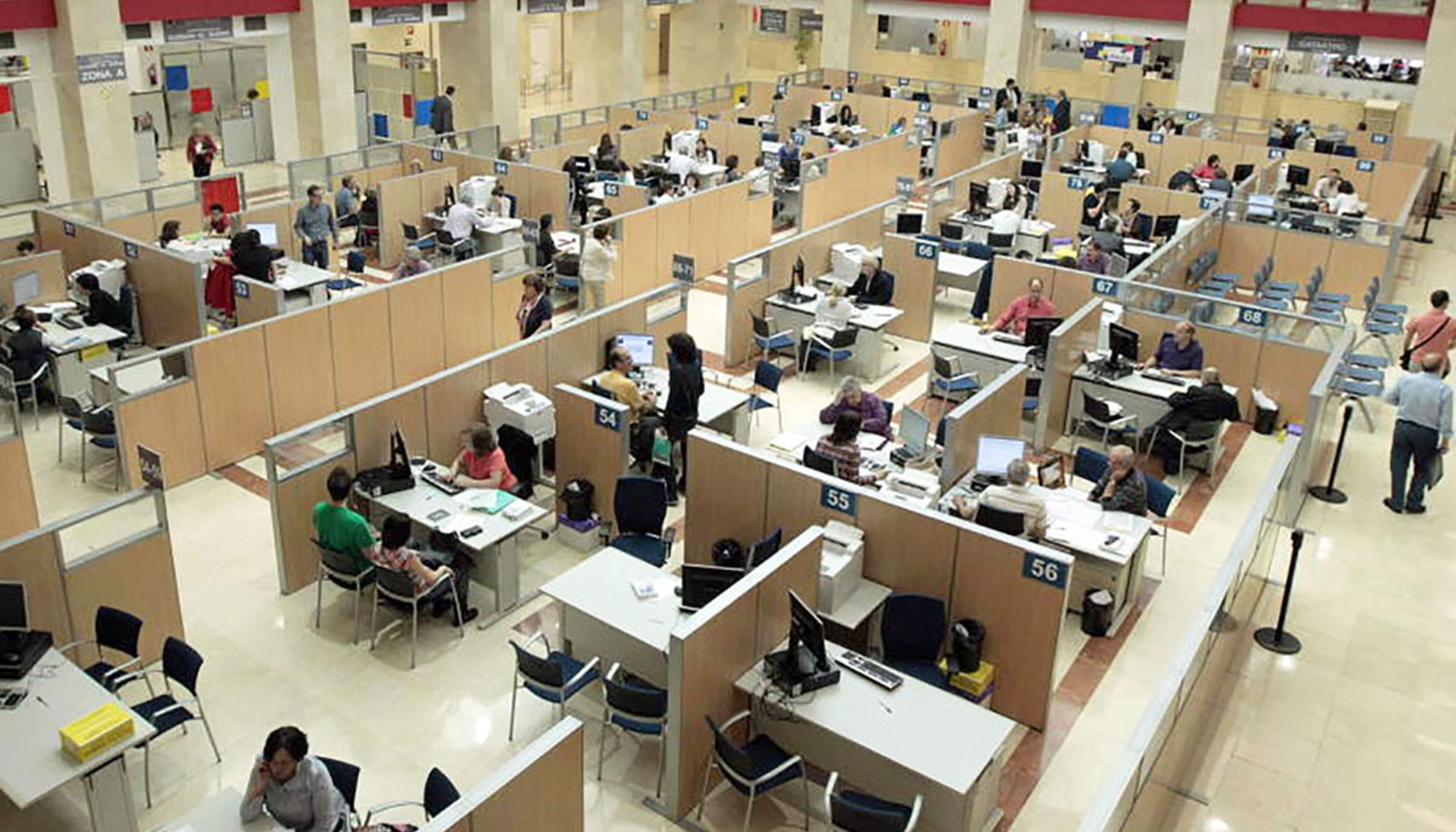 Funcionarios de la Agencia Tributaria